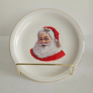 Royal Vale Santa face mini plate decorative